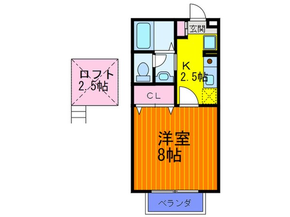 ニ－ドルスの物件間取画像